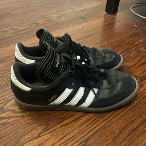 Size 8 adidas sambas (worn twice)